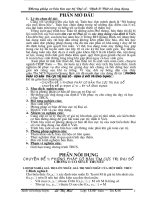 Chuyên đề hệ thức Viet