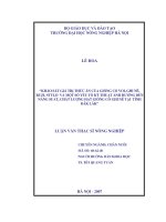khảo sát giá trị thức ăn của giống cỏ voi, ghi nê, ruzi, stylo và một số yếu tố kỹ thuật ảnh hưởng đến năng suất, chất lượng hạt giống cỏ ghi nê tại tỉnh đăk lăk”
