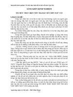 TỔ CHỨC THỰC HIỆN TIẾT TRẢ BÀI VIẾT MÔN NGỮ VĂN