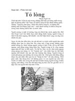 Bài văn Tỏ lòng ( Ngữ Văn 10 )