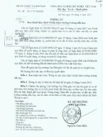 Quy định chuẩn Hiệu trưởng Trường Tiểu học