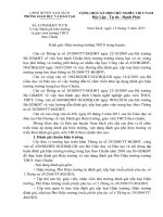 Công văn chuẩn HT, GV 2011