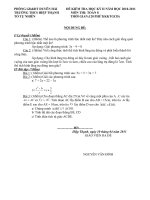 DE THI HKII TOAN 8 +DAP AN