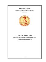 Quy trình phát triển phần mềm MDA