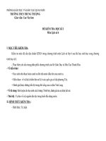 Kiểm tra học kì I có ma trận