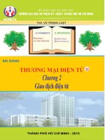 BÀI GIẢNG THƯƠNG mại điện tử (đh SPKT TP HCM HCMUTE))