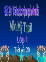 Mi thuat bai 20 lop 1