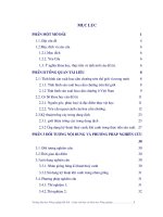 Nghiên cứu ứng dụng kỹ thuật thuỷ canh và khí canh trong nhân giống hoa cẩm chướng