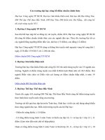 Danh sách các trường đại học công bố điểm chuẩn chính thức