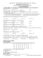 bộ đề thi toán 7   kì 2