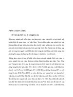 Đánh giá hiệu quả kinh tế một số mô hình nuôi trồng thủy sản ở các hộ nông dân trên địa bàn huyện kiến thụy, thành phố hải phòng 