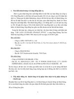 quy trình xuất khẩu hàng hóa bằng đường không tại cảng hàng không tân sơn nhất