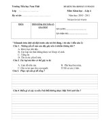 de ktdk cuoi ky II mon khoa hoc.lop4