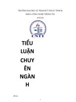 Đặc trưng hóa luồng lưu lượng trên mạng và ứng dụng