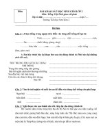 Đề thi chọn HSG lop 2 môn TV