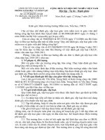 Công văn đánh giá cán bộ giáo viên 2011