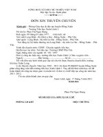 DON THUYEN CHUYEN VA BAN KIEM DIEM CA NHA