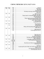 Giáo án Ngữ văn 8 kì II