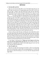 Tiểu luận Kinh tế quốc tế: Những rào cản kỹ thuật của Việt Nam trong quá trình hội nhập thương mại quốc tế