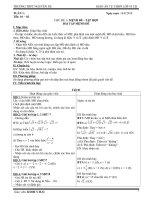 Giáo án tự chọn HKI lớp 10 cb 1 tiết/tuần