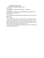 Đề kiểm tra sử 7 HK II