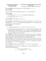 Đã có Đề thi chính thức THPT Quốc gia môn Toán năm 2015