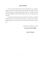 Đánh giá thực trạng tài chính và các biện pháp cải thiện tình hình tài chính của công ty TNHH sản xuất và thương mại thu dũng