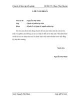 Nâng cao vai trò của phân tích công việc trong hoạt động đánh giá thực hiện công việc tại công ty Cổ phần sản xuất và thương mại Phúc Tiến – Vĩnh Phúc