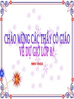 Phuong trinh dua duoc ve dang ax +b