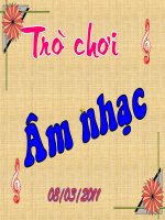 Trò chơi âm nhạc