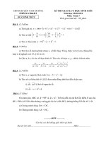 ĐÊ THI HSG VÀ ĐÁP ÁN TOÁN  LỚP 7 TAM DƯƠNG 2011