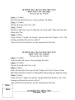 đề kiểm tra học kì II Văn 7