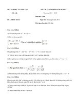 Đề thi tuyển sinh lớp 10 môn Toán Đắk Lắk năm 2014