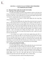 Phân tích tình hình tài chính công ty cổ phần xây lắp công nghiệp thực phẩm