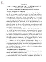 Giải pháp phát triển dịch vụ ngân hàng điện tử tại ngân hàng nông nghiệp và phát triển nông thôn chi nhánh tỉnh nghệ an 