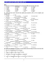 Bộ đề luyện thi chuyển cấp