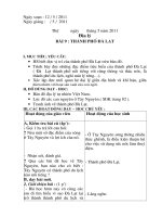 bai 9 : thanh pho Da Lat