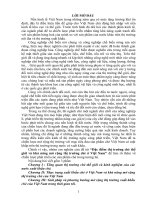 Tiểu luận Kinh tế quốc tế: Đặc điểm thị trường chè thế giới và khả năng mở rộng thị trường chè ở Việt Nam