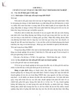 Xây dựng mô hình quản trị tiền mặt hiệu quả tại công ty cổ phần thương mại máy và thiết bị nam dương 