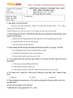 Đề thi học kì 1 môn Tiếng Việt lớp 5 trường tiểu học Vn Phước 2 năm 2014 - 2015