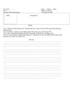 Đề kiểm tra 1 tiết môn sử lớp 7