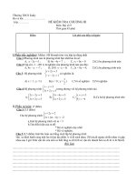 ĐÊ KIEM TRA DAI SO 9 (CHUONG III)