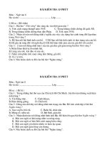 Kiểm tra 15 phút văn 8