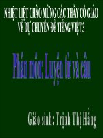 LTVC tuan 31 đât nước..