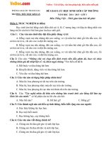 Đề giao lưu học sinh giỏi môn Tiếng Việt lớp 3 trường tiểu học Kim An, Hà Nội năm 2014 - 2015