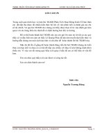 Phân tích báo cáo tài chính công ty tư vấn xây dựng