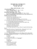 Đề KT cuối HKI môn Tiếng Việt L5