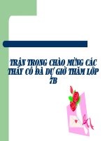 Vai trò Nhiệm vụ của trồng trọt