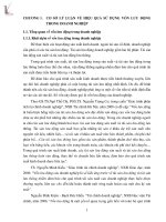 Một số giải pháp nâng cao hiệu quả sử dụng vốn lưu động tại công ty cổ phần chodai   kiso   jiban việt nam