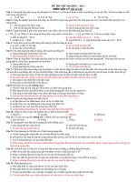 DE THI THU DAI HOC  2011 CO DAP AN